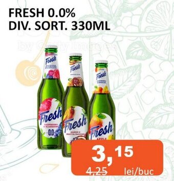 FRESH 0.0% DIV. SORT. 330ML