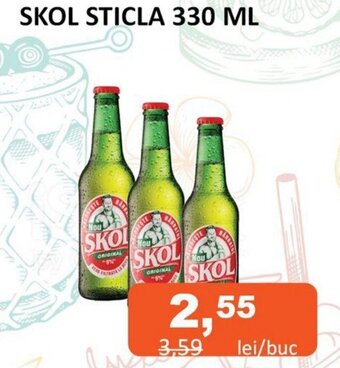 Unicarm SKOL STICLA 330 ML Ofertă