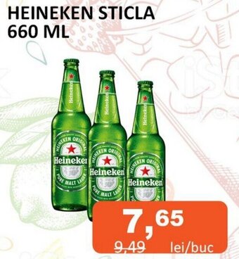 Unicarm HEINEKEN STICLA 660 ML Ofertă