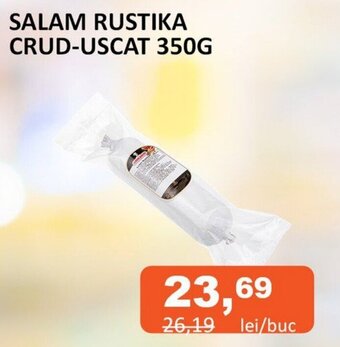 Unicarm SALAM RUSTIKA CRUD-USCAT 350G Ofertă