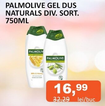 Unicarm PALMOLIVE GEL DUS NATURALS DIV. SORT. 750ML Ofertă
