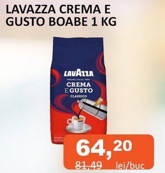 Unicarm LAVAZZA CREMA E GUSTO BOABE 1 KG Ofertă