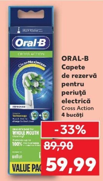 Kaufland ORAL-B Capete de rezervă pentru periuţă electrică Ofertă