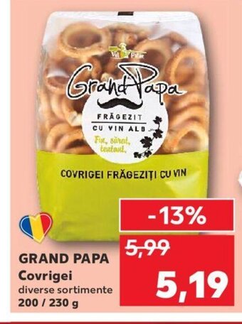 Kaufland GRAND PAPA Covrigei Ofertă