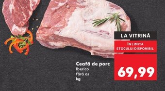 Kaufland Ceafă de porc Ofertă