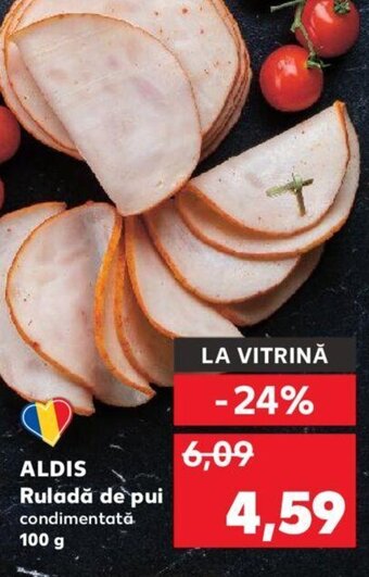 ALDIS Ruladă de pui condimentată 100 g