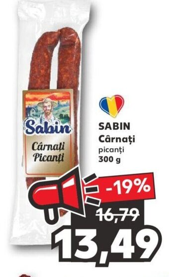 Kaufland SABIN Cârnaţi Ofertă