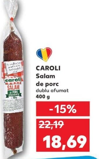 Kaufland CAROLI Salam de porc Ofertă