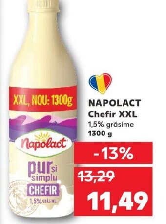 Kaufland NAPOLACT Chefir XXL Ofertă