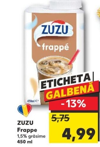 Kaufland ZUZU Frappe Ofertă