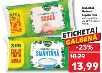 Kaufland DELACO Brânză topită felii Ofertă