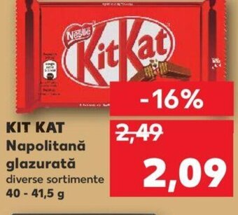Kaufland KIT KAT Napolitană glazurată Ofertă