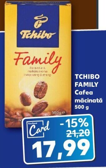 TCHIBO FAMILY Cafea măcinată 500 g