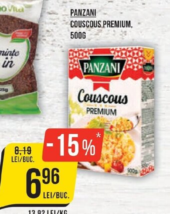 PANZANI COUSCOUS PREMIUM, 500G