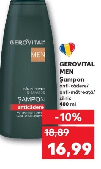Kaufland GEROVITAL MEN ŞAMPON Ofertă