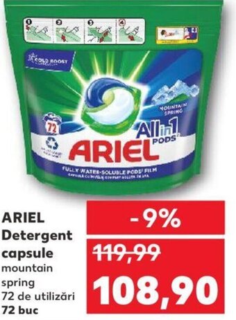 Kaufland ARIEL Detergent capsule Ofertă