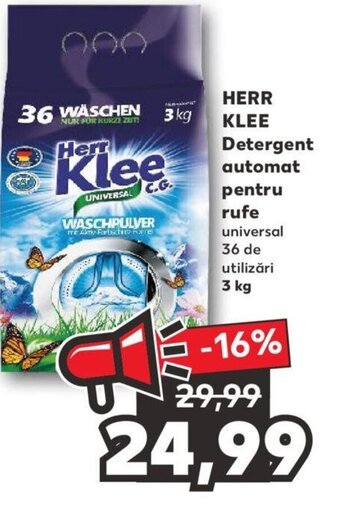 HERR KLEE Detergent automat pentru rufe