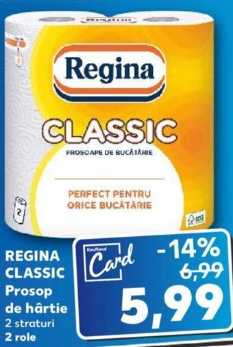 Kaufland REGINA CLASSIC Prosop de hârtie Ofertă