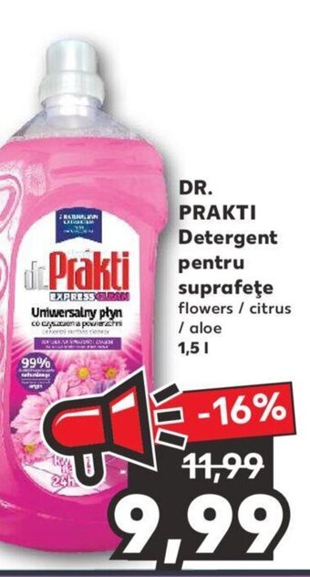 Kaufland DR. PRAKTI Detergent pentru suprafeţe Ofertă