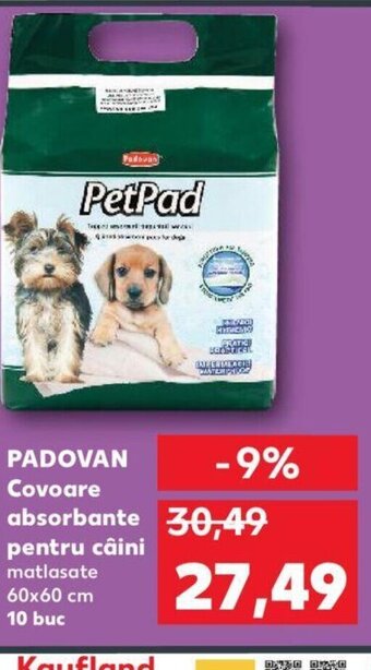 Kaufland PADOVAN Covoare absorbante pentru câini Ofertă