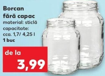 Kaufland Borcan fără capac Ofertă