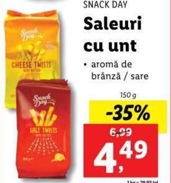 Lidl Saleuri cu unt Ofertă