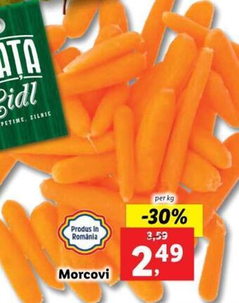 Lidl Morcovi Ofertă