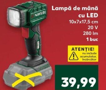 Kaufland PARKSIDE Lampă de mână cu LED Ofertă