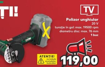Kaufland Polizor unghiular 20 V Ofertă