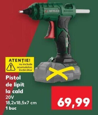 Kaufland Pistol de lipit la cald 20V Ofertă
