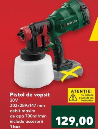 Kaufland Pistol de vopsit 20V Ofertă
