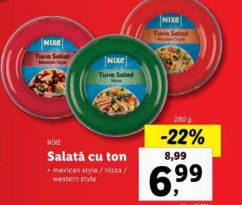 Lidl Salată cu ton Ofertă