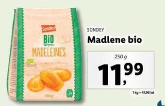 Lidl SONDEY Madlene bio Ofertă