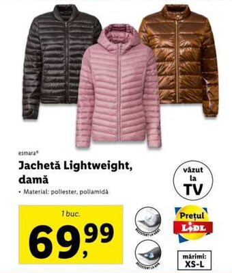 Lidl esmara® Jachetă Lightweight, damă Ofertă