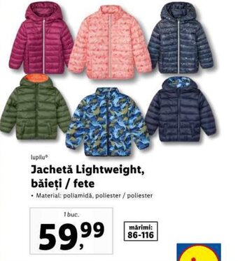 Lidl lupilu Jachetă Lightweight, băieţi / fete Ofertă