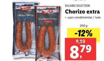 Lidl DULANO SELECTION Chorizo extra Ofertă