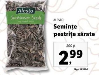 Lidl ALESTO Seminţe pestrițe sărate Ofertă