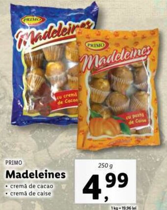PRIMO Madeleines