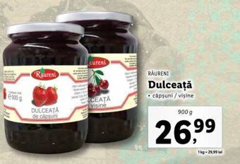 Lidl RÄURENI Dulceață Ofertă
