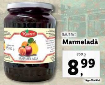 Lidl RAURENI Marmeladă Ofertă