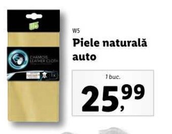 Lidl W5 Piele naturală auto Ofertă
