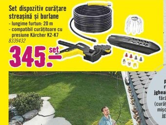 Hornbach Set dispozitiv curățare streașină și burlane Ofertă