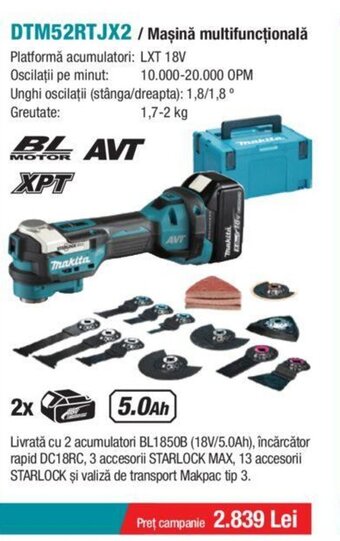 DTM52RTJX2 / Mașină multifuncțională