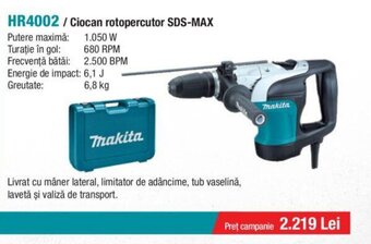 HR4002 / Ciocan rotopercutor SDS-MAX