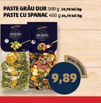 Penny PASTE GRÂU DUR Ofertă