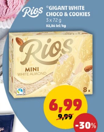 GIGANT WHITE CHOCO & COOKIES