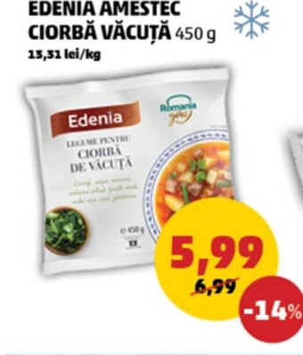 Penny EDENIA AMESTEC CIORBĂ VĂCUŢĂ Ofertă