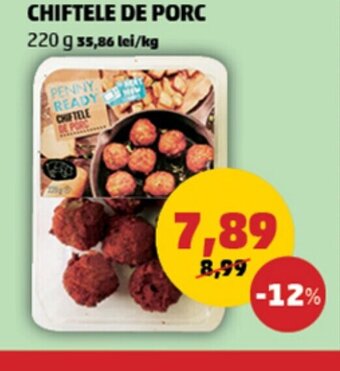 Penny CHIFTELE DE PORC Ofertă