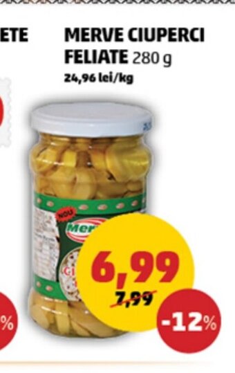Penny MERVE CIUPERCI FELIATE Ofertă