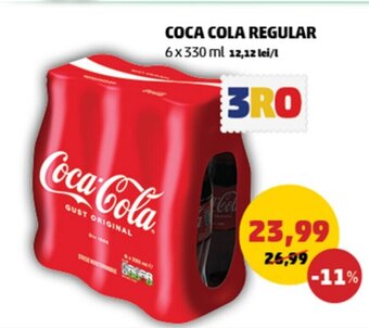 Penny COCA COLA REGULAR Ofertă